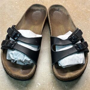 Birkenstock Brown Leather Footbed